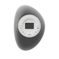 Szenario-Controller Pebble in weiß und grau