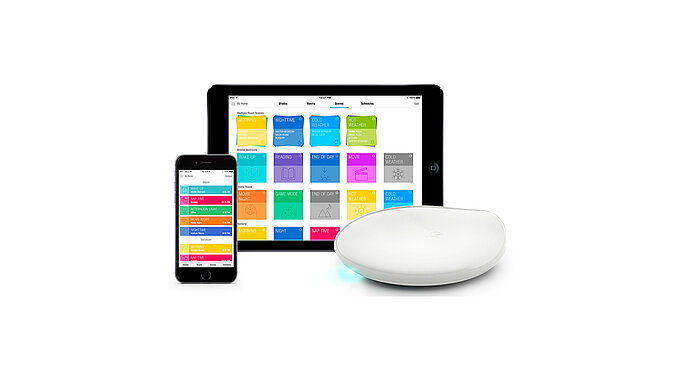 Smart Home App auf dem Tablet und Handy