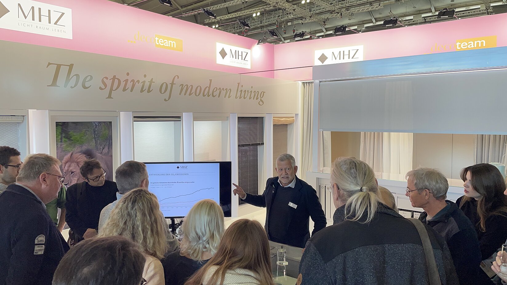 Vortrag von Wilhelm Hachtel am MHZ Stand