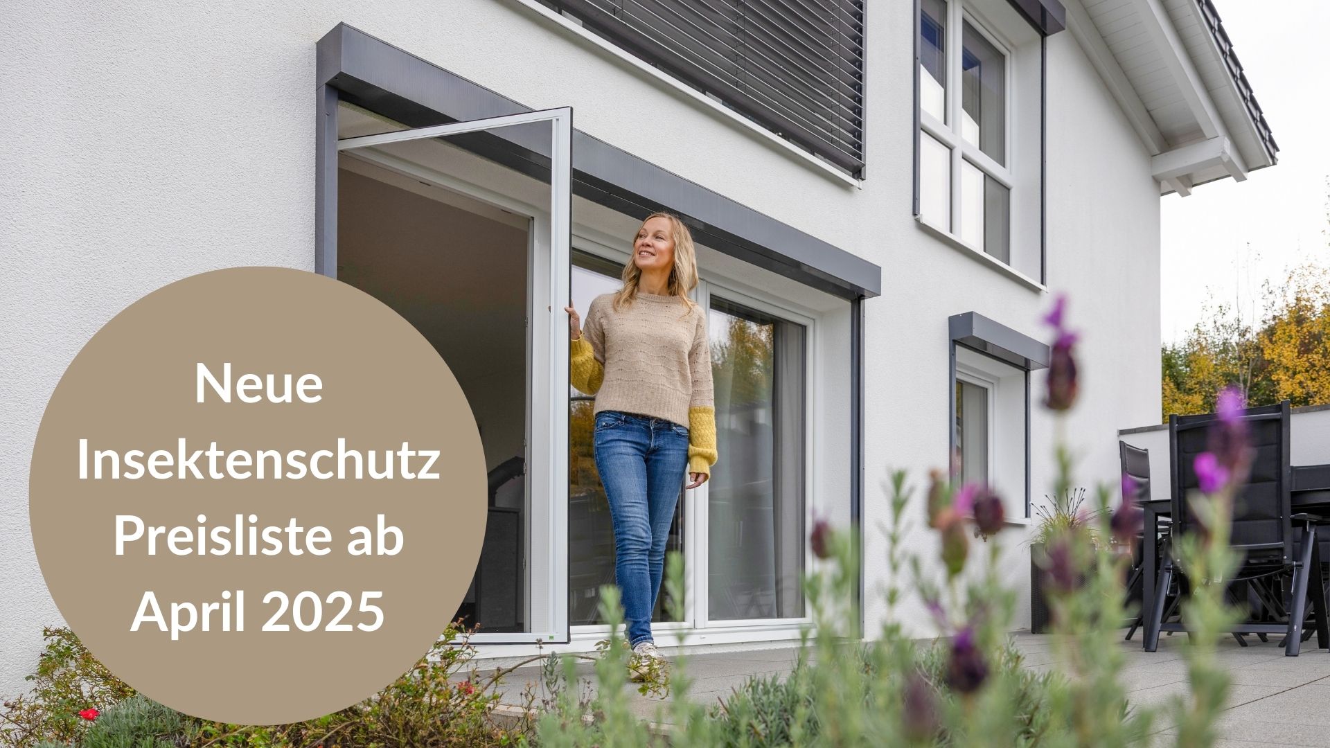 Neue Insektenschutz Preisliste ab April 2025